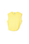 Asymmetrical Knotted Padded T-Shirt - 3
