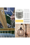 30M 15M/30M Picture Wire Cable Railing Kit Garden Heavy Duty Screw Eye Screw Turnbuckle Wire Tension - 3