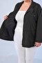 Women's Plus Size Raincoat with Pocket Detail - 6