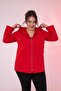 Women's Plus Size Raincoat with Pocket Detail - 7