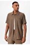 Men's ribbed short sleeve shirt - 2