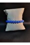 Sky Blue Glass Bead Bracelet Unisex