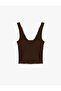 Cotton Lace Detailed V-Neck Sleeveless Blouse - 5