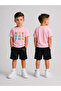 Children's T-Shirt and Shorts Set Printed Cotton Summer Combination