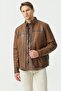 Regular Leather Coat - 4