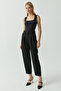 Women's Pleated Fabric Trousers - 2