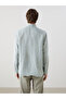 Nevavm Slim Fit Long Sleeve 100% Linen Men's Shirt with Difference - 6