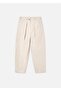 Girl's Pants Beige 6546 - 2