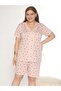 Boydan Buttoned Battal Shorts Set B760-13 - 3