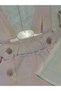 Girl's Shirt & Suspender Shorts Set - 100% Natural Cotton Washed Fabric - Pink - 8