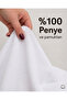 Elastic Bed Sheet 100% Combed Cotton and Cotton Double Bed Sheet Advantage Package 5-Piece White and Cream - 3