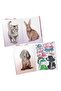 Top Model Cute Animals Dress Me up Girls' Sticker Book Decoration Notebook - 4