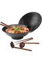 Silk Route - Ramen Bowls set, 2 Sets of 57-Ounce Soup Bowl Sets With Chopsticks and Spoons, Japanese