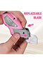 4V Cordless Electric Scissors with 2 blades, Fabric, Leather, Carpet, Cardboard Cutter, 2000 mAh - 6