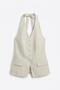 26Yylk01884 Women's Halter Neck Vest - 4