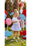 Baby and Girls' Patterned Poplin Skirt with Elastic Waist