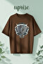 Attack on Titan Scouting Legion Wings of Freedom Printed Cotton Oversize T-Shirt