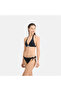 Women Swim's Side Strap Bikini Bottom - Black - 3