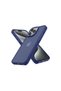 Apple iPhone 15 Pro Case Elegant Cover - Navy Blue