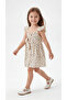 Leopard Printed Girls' Dress - 3