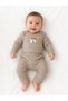 Baby 2-Piece Cotton Top and Bottom Set 100% Cotton with Snap Fasteners Seasonal - 3