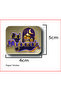 Premium Eid Mubarak Mix Stickers 4x4cm – A4 Sheet Half Cut Die Cut Labels (24 Stickers) - 6