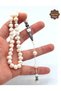Black-White Special System Tassel-Adorned Craftsmanship Imame Natural Cultured Pearl Stone Prayer Beads 201025521 - 3