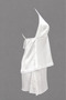 طقم شورت MAISON BRIDE CELESTE - طقم شورت من الساتان بلون إكرو - 5