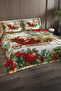 100% Cotton Christmas Pique Set Special Design 5D Digital Merry Christmas - 2