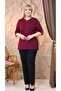 Plus Size Basic Comfortable Women's Tops Clothing Suitable for Daily Wear Plus Size Women's Blouse - 7