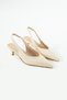Vaghessa Alvara Women's Shoes Slingback Open Back Elasticated - 4