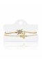 Set of 2 Stone Bracelets with Sea Turtle Figures - 3