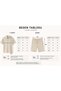 Ottoman Fabric Casual Stylish Zippered Polo Collar T-Shirt and Shorts Set - 2