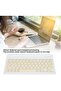Ultra Slim Wireless Bluetooth AZERTY Keyboard – Silent Keys, Multicolor Compatible with All Devices - 6