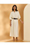 Women White Casual Dress - 4