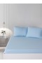 Cotton Satin Elastic Sheet Set Single/Double/King Size - 2