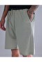 Men's Çağla Linen Shorts – Oversize Comfortable Summer Casual Shorts with Elastic Waist and Laces - 2