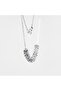 Gypsophila Women's Necklace, 925 Sterling Silver, Chain Necklace, Handmade Adjustable Jewelry - 5