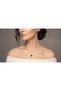 Elegant Rose Jewelry Set – Floral Pendant Necklace & Stud Earrings for Women - 3