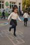 Girl's Cotton Plain Pantyhose 3-Piece Set - 2