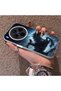 Vivo X300 Compatible Hard Acrylic Back Silicone Edge Lens Protection Case - 3