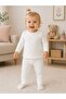 Unisex 100% Cotton Patterned Long Sleeve Baby Pajama Set - 3