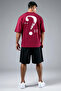 Men's Black/White Oversize 100% Cotton Teddy Bear Printed T-Shirt and Shorts Set - 2