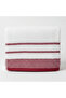 Hand Towel – White with Red Stripes | 50×90 cm - 3