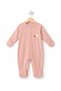 Baby Girl Jumpsuit with Gloves and Booties