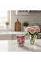 White & Pink Floral Ceramic Mug — 300 ml - 2