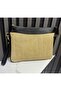 Women's Straw Portfolio Clutch Bag, Tablet and Daily Use Strap Hand and Shoulder Bag (Length 22 cm Width 32 cm) - 5