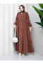 Women's Front Buttoned Modal Dress - 6