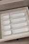 Dark 8 Pieces (4XS) (4XL) 2 Sizes Drawer Multi-Purpose Organizer - Jewelry Makeup Organizer Closet Organizer - 2