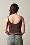 Thin Strap Camisole Basic Athlete Top - 4